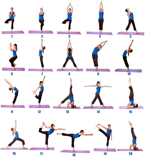 Simple Yoga Poses For Beginners - Work Out Picture Media - Work Out ...