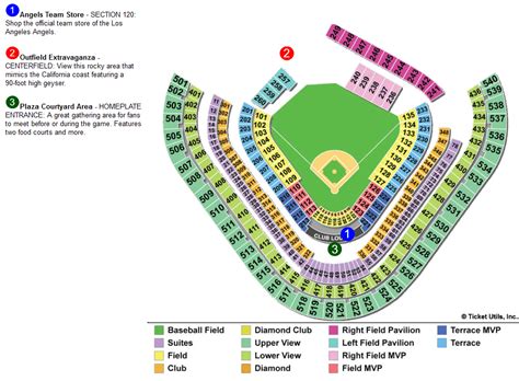 Anaheim Stadium Seating Chart With Seat Numbers | Two Birds Home