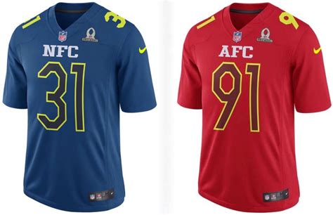 2017 Pro Bowl Jerseys Released | Uni Watch