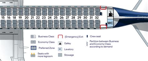 Embraer 195 Seating Chart