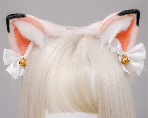 Pink Cat Ear Cosplay Anime Headwearcat Ear Headbandkitten - Etsy