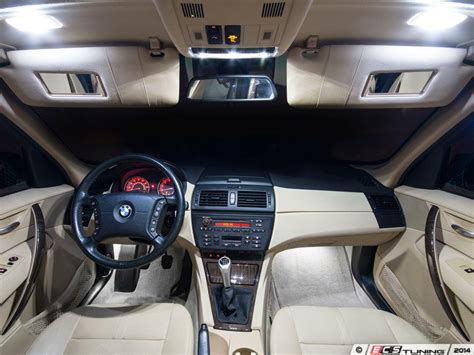 ECS News BMW E83 X3 Ziza Interior LED Lights