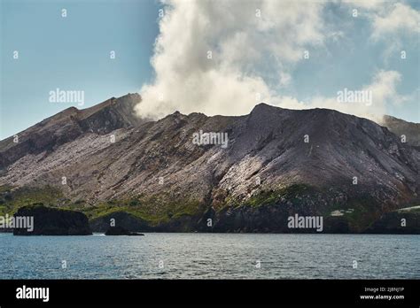 White Island Volcano Stock Photo - Alamy