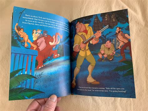 Vintage Golden Books Disney's Tarzan First Edition - Etsy