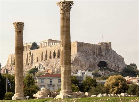 Image 11 Temple of Olympian Zeus columns - Visiting the Acropolis guest ...