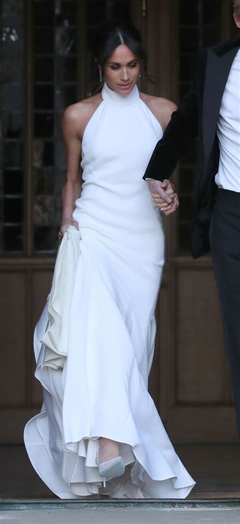 Royal Wedding: Meghan Markle Reveals Stunning Evening Dress | HuffPost ...