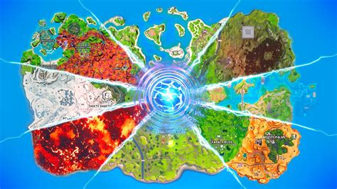 *NEW* Detailed Fortnite Map Evolution (Chapter 1 - Chapter 3) - YouTube