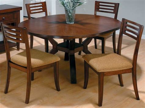 Home Priority: Outstanding Round Expandable Dining Table Designs