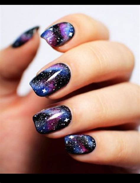 Pin by ABP Fashion on Mehendi and Nail Designs | Galaxy nail art, Cute ...