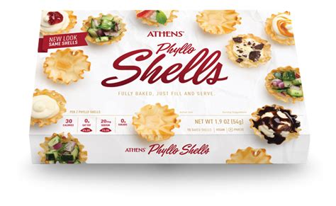 Athens Phyllo Shells - Products | Athens Foods | Athens food, Phyllo ...