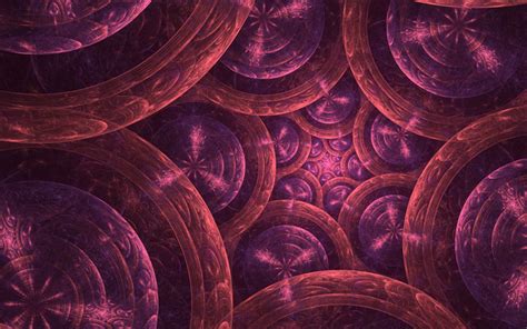 Download wallpapers fractals, purple backgrounds, artwork, 3d art ...