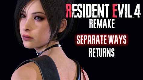 Ada Wong's Separate Ways returns in Resident Evil 4 Remake , re 4 ...