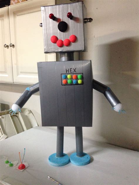 Pin by Becky Shoffner Hedstrom on Reed | Diy robot, Recycled robot ...