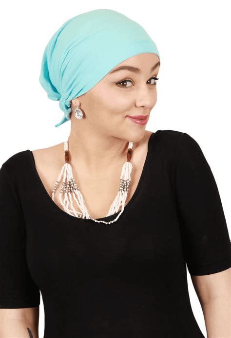 Celeste Cotton Chemo Scarves Pre Tied Head Scarf For Women Cancer ...