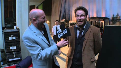 Seth Rogen Interview on Set of The Interview - YouTube