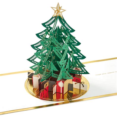 Tree With Presents 3D Pop Up Christmas Card - Greeting Cards - Hallmark