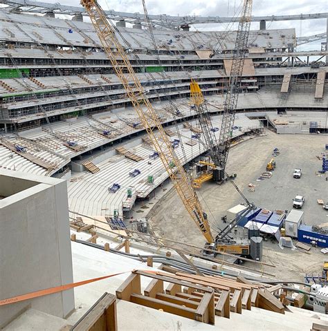 The Fiber-Reinforced Concrete at SoFi Stadium | For Construction Pros