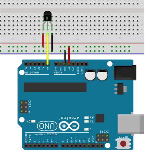 Guide for LM35, LM335 and LM34 Temperature Sensors with Arduino ...