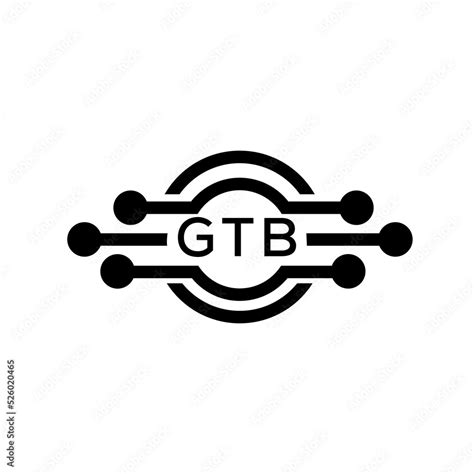 GTB letter logo. GTB best white background vector image. GTB Monogram ...