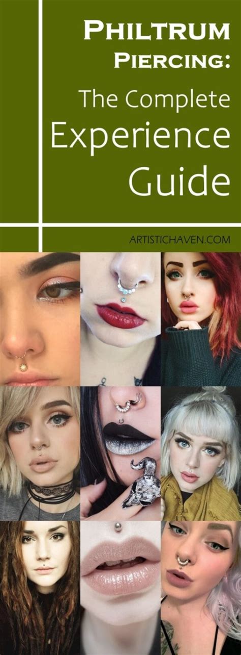 Philtrum Piercing: The Complete Experience Guide