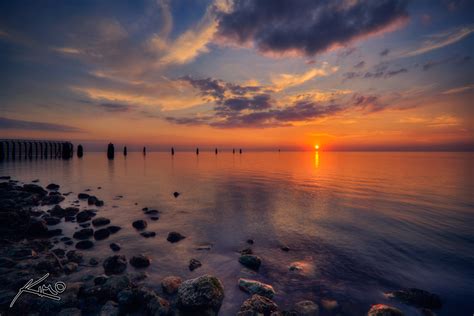 Lake Okeechobee Sunset at Port Mayaca | HDR Photography by Captain Kimo