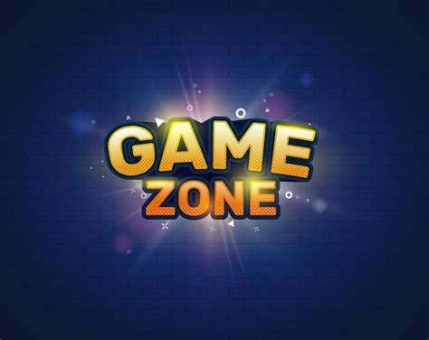 Game zone entertainment banner. Game Logo. Vector illustration. | Game ...