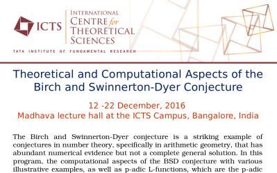 BIRCH AND SWINNERTON-DYER CONJECTURE PDF