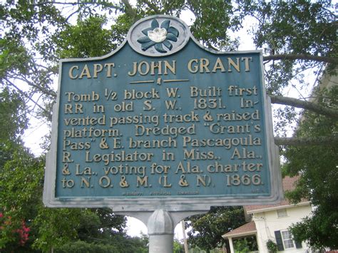 Historical Markers in Jackson County - MISSISSIPPI HISTORICAL MARKERS