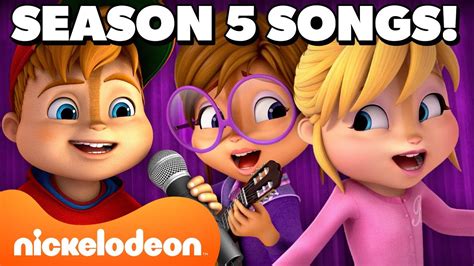 EVERY Song From ALVINN!!! AND THE CHIPMUNKS Season 5! 🐿 Part 1 ...