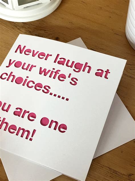 Funny Anniversary Card Wedding Anniversary Husband Wife | Etsy