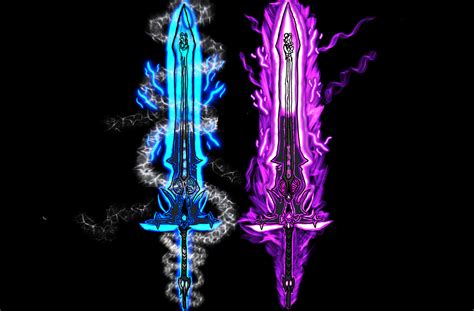 ArtStation - The Twin Blades of The Demon Prince.