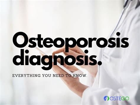 Diagnosis of Osteoporosis: Easy 3 Tests For Early Detection