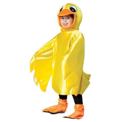 Toddler Yellow Duckie Costume | Toddler halloween costumes, Duck ...