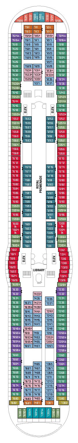 Mariner Of The Seas Deck Plans - Royal Caribbean International | 2020 ...