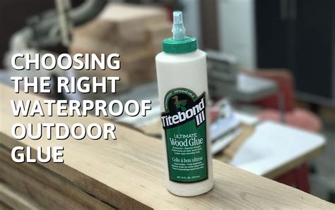 EXTERIOR ADHESIVES: Choosing the Right Waterproof Outdoor Glue ...