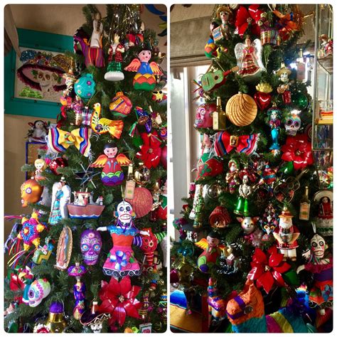 Mexican decorated Christmas tree Árbol de Navidad mexicana🎄 | Navidad ...