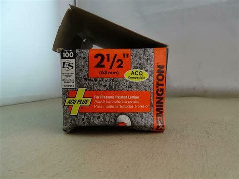 Remington Low Velocity Power Fasteners 2 1/2" 63mm ,100 count , 58052 ...