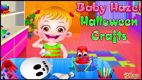 Baby Hazel Halloween Crafts Gameplay Walkthrough Game Review - YouTube