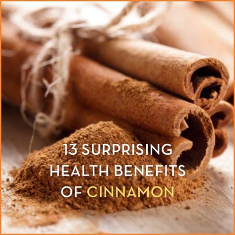 13 Surprising Health Benefits of Cinnamon - Get Healthy U