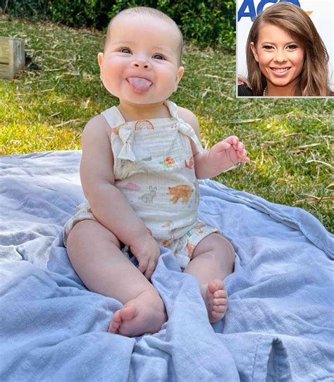 Bindi Irwin Shares Photos of Baby Daughter Smiling with Tongue Out