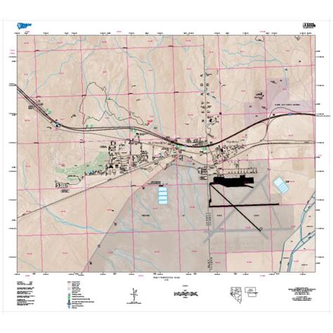 Wendover Area Map by Nevada Department of Transportation | Avenza Maps