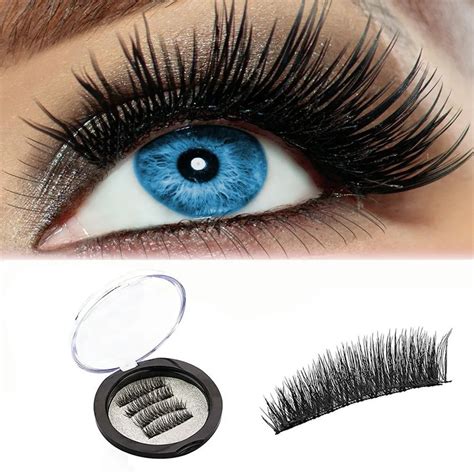 Aliexpress.com : Buy 2018 Hot Fashion 4PCS Magnetic Eyelashes Makeup ...