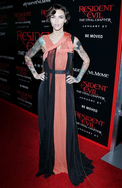 Ruby Rose - Resident Evil: The Final Chapter Premiere in Los Angeles ...