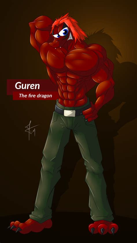 Trade - Guren, the fire dragon by McTaylis on DeviantArt