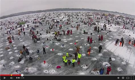 Ice Fishing Minnesota Style-Drone Video - JobbieCrew.com