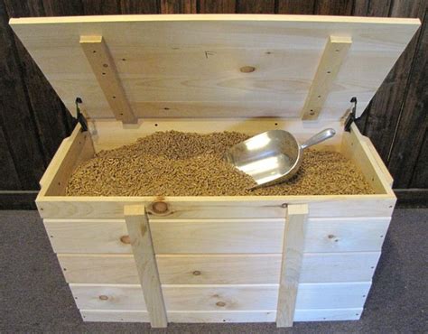 best wood pellet storage container - hilmatonti