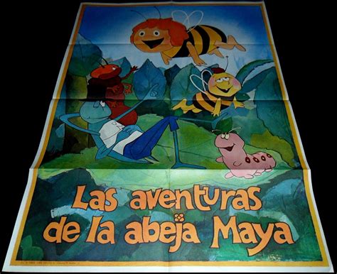 1978 Maya the Bee ORIGINAL SPAIN POSTER Animation Maya l'abeille | eBay