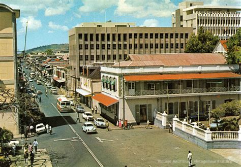 Port Louis - Royal Street - 1970s - Vintage Mauritius