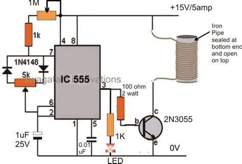 Induction Heater Control Circuit Diagram