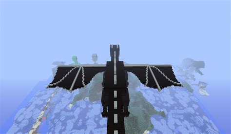 Ender Dragon Statue Minecraft Map